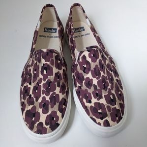 Keds x Elizabeth and James | Leopard Print Slides